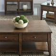 thumbnail image 1 of Lake House Dark Brown 3 Piece Set (1-Cocktail 2-End Tables), 1 of 9