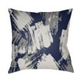 thumbnail image 3 of Surya  20 x 20 x 4 in. Textures Abstract Square Throw Pillow - Navy - Pale Blue & Denim, 3 of 7