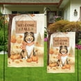 thumbnail image 4 of Welcome Fall Shetland Sheepdog Cozy Autumn Field Pumpkins Golden Leaves Garden Flag 12x18in Double Sided Sheltie Dog Lover Gifts Outdoor Decor - 12013, 4 of 5