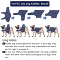 thumbnail image 3 of Dog Anti Anxiety Vest For Vet Visit, Travel And Separation, Suitable For Small Medium Large Dogs, 3 of 5