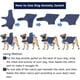 thumbnail image 3 of Chaleco ansiolítico para perros compatible con visitas al veterinario, viajes y separación, compatible con perros pequeños, medianos y grandes, 3 of 4