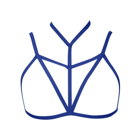 wendunide lingerie for women Women Lingerie Corset Solid Lace Underwire Muslin Sleepwear Underwear Blue One Size