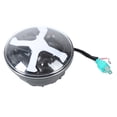 thumbnail image 1 of Motorcycle Headlight,6in 12V LED Headlight Motorcycle Headlamp V Head Lamp Custom Engineered, 1 of 14