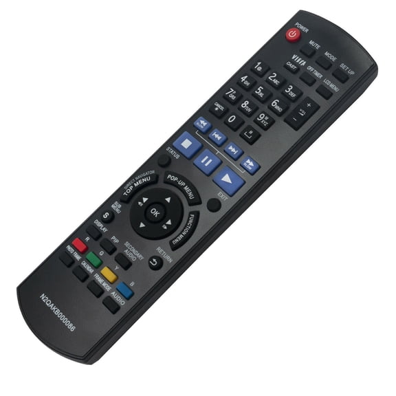 New Remote N2QAKB000086 for PanasonicDMP-B500 DMP-B500EG DMP-B500 Blu-ray Player