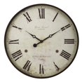thumbnail image 2 of Monarch Specialties I 9057 - Clocks, 20" Round, Wall Clock, Antique Brown, Transitional, 2 of 4
