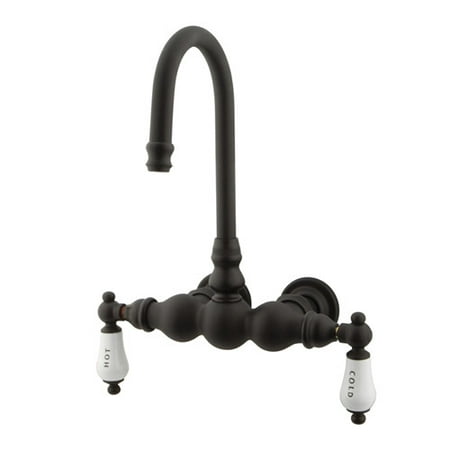 UPC 663370088506 product image for Elements of Design Vintage Double Handle Wall Mount Clawfoot Tub Faucet Trim | upcitemdb.com