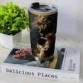 thumbnail image 2 of Fourth Wing Tumbler | Dark Dragon Fantasy Cup | Onyx Storm Iron Flame Inspired Tumbler | Bookish Coffee Tumbler Gifts, 2 of 3