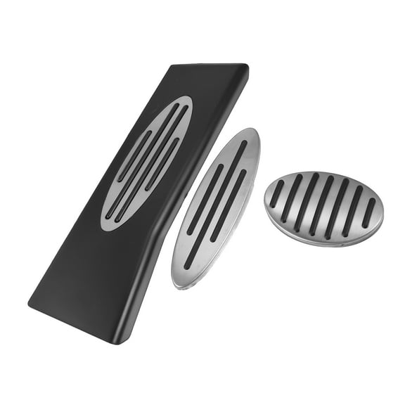 Unique Bargains 3pcs Brake Pedal Pad Gas Accelerator Pedal Cover Foot Rest Pedal Cover for Mini Cooper JCW S F54