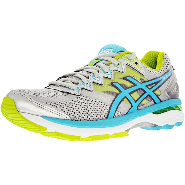 ASICS - Asics Women's Gt-2000 4 Silver/Turquoise/Lime Punch Ankle-High ...