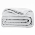 thumbnail image 1 of Deconovo Manta de cama Twin-XL, suave y ligera, gris, 152 cm de ancho x 203 cm de largo, manta de forro polar, suave y acogedora, microfibra de lujo, 1 of 7