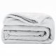 thumbnail image 1 of Deconovo Manta de cama Twin-XL, suave y ligera, gris, 152 cm de ancho x 203 cm de largo, manta de forro polar, suave y acogedora, microfibra de lujo, 1 of 7
