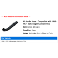 thumbnail image 2 of Air Intake Hose - Compatible with 1968 - 1974 Volkswagen Karmann Ghia 1969 1970 1971 1972 1973, 2 of 2