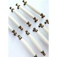 thumbnail image 1 of 10 x Ceramic Furniture Handle Tube Bar Handle, Furniture Door Stick Handle, Kitchen Cabinet Door Bar Handle with Screws Hole Distance 128MM, 1 of 5