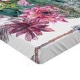 thumbnail image 2 of Ambesonne Cactus Fitted Sheet, Bouquet in Boho Style Arrow, Twin XL Size, Multicolor, 2 of 3