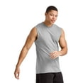 thumbnail image 4 of Hanes Men's Essentials Midweight Sleeveless Muscle Tee, Sizes S-3XL, 4 of 6