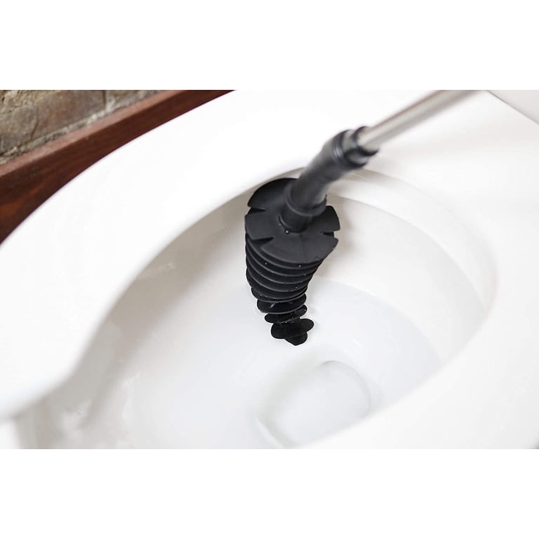 Toilet Plunger With Squeegee and Caddy Holder photo 5