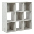 thumbnail image 1 of Signature Design by Ashley Paxberry Coastal 9 Cube Storage Organizer or Bookcase, Whitewash, 1 of 2