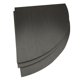 thumbnail image 2 of Juego de estantes de pared negros de 3,25 cm, de madera rústica, carga máxima de 4 kg, para salón, dormitorio, oficina, baño o cocina, 2 of 5