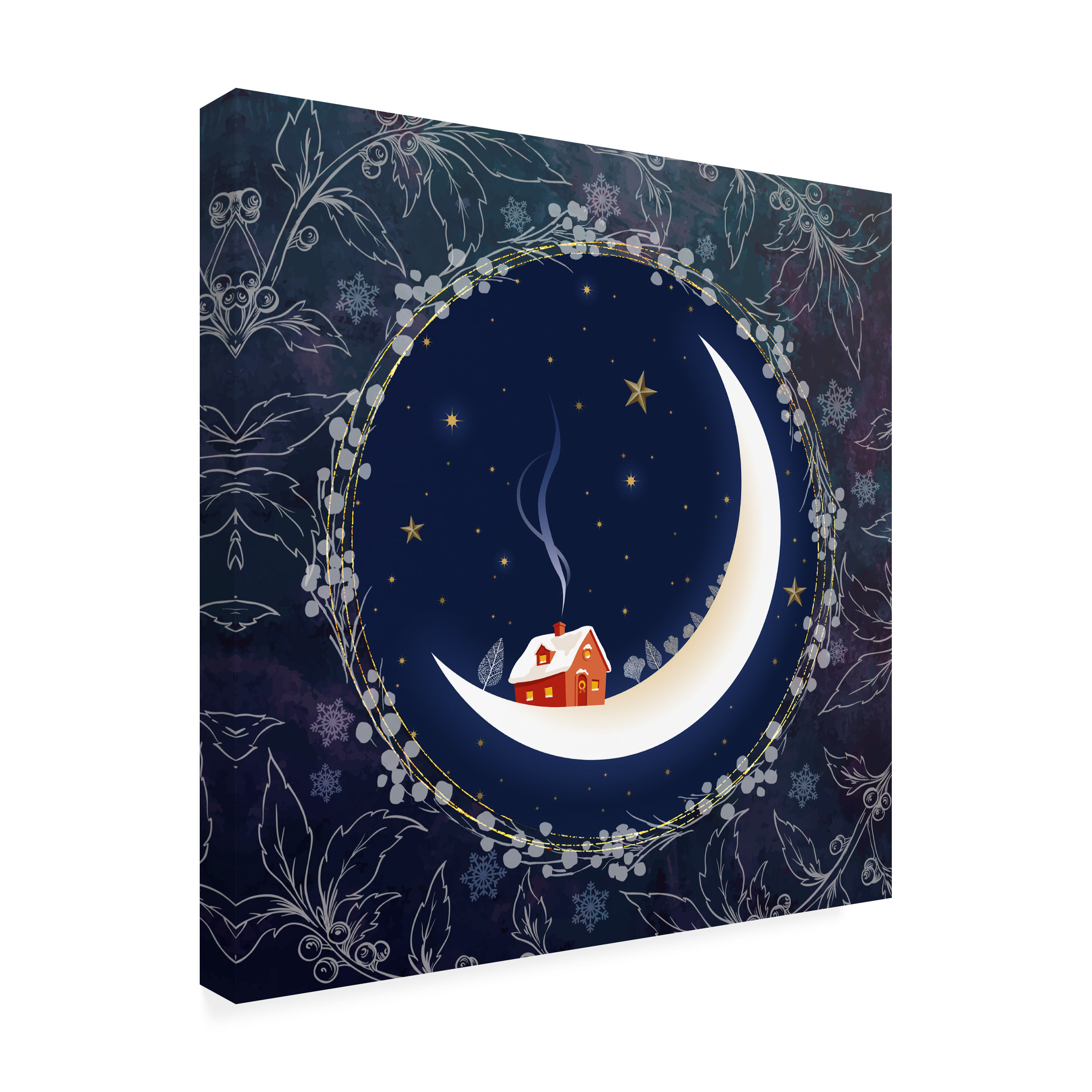 The Font Diva 'Home Sweet Home' Canvas Art