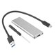 thumbnail image 1 of Usb 3.1 Tipo C A M.2 Ngff Ssd Caja De Disco Duro Caja De Unidad De Estado Sólido De Aleación De Aluminio Kearding EL016439-02, 1 of 5