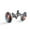 Color 5, variant on Men's Classic Stainless Steel, Buoy Nautical Painting Cufflinks Business Wedding Shirts, Black