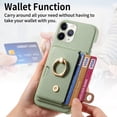 thumbnail image 3 of Compatible con iPhone 16 Pro, Funda GANGXUN con soporte magnético y tarjetero, 3 of 4
