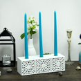 thumbnail image 3 of Zest Candle 12-Piece Taper Candles, 12-Inch, Turquoise, 3 of 6