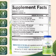 RidgeCrest Herbals EssentialEyes, Natural Eye Vitamin Supplements, Contains Lutein, Zeaxanthin, Bilberry Extract, Supports Eye and Vision Health (120 Vegan Caps, 30 Serv)