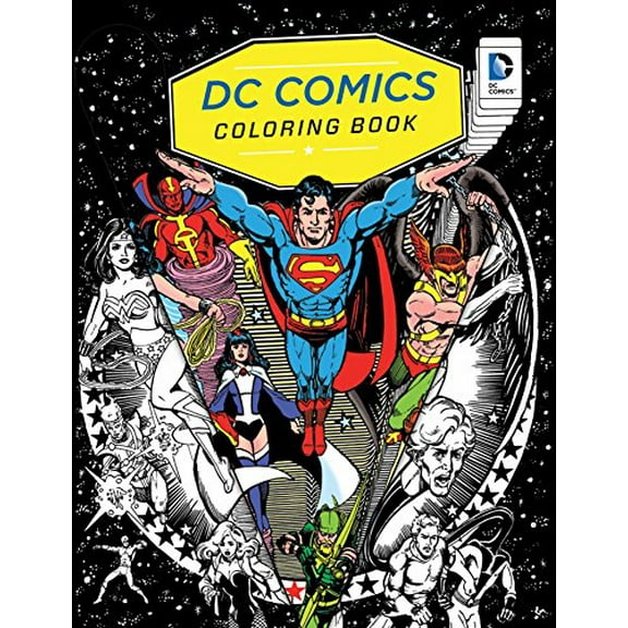 Pre-Owned DC Comics Coloring Book Paperback