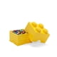 thumbnail image 3 of Cajón de almacenamiento LEGO Room Copenhagen Brick 4 amarillo brillante, 3 of 5