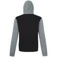 thumbnail image 3 of Men's Levelwear Black Miami Marlins Throwback Ultimate Banner Arch Hoodie, 3 of 3