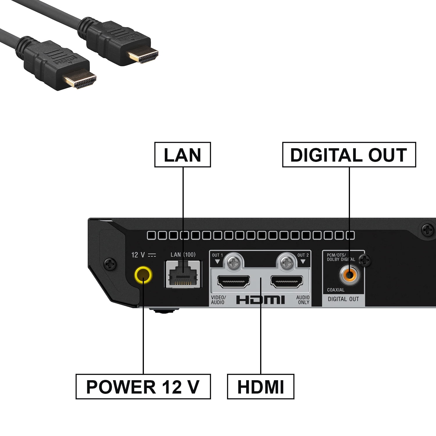  Sony UBP-X700/M, 4k Blu Ray Player For TV with Ultra HD Vision,  HDR, WiFi for Streaming Netflix,  or Disney+ & more. Includes HDMI  Cable, Remote Control, Bluray/DVD Disc Cleaner, Cleaning