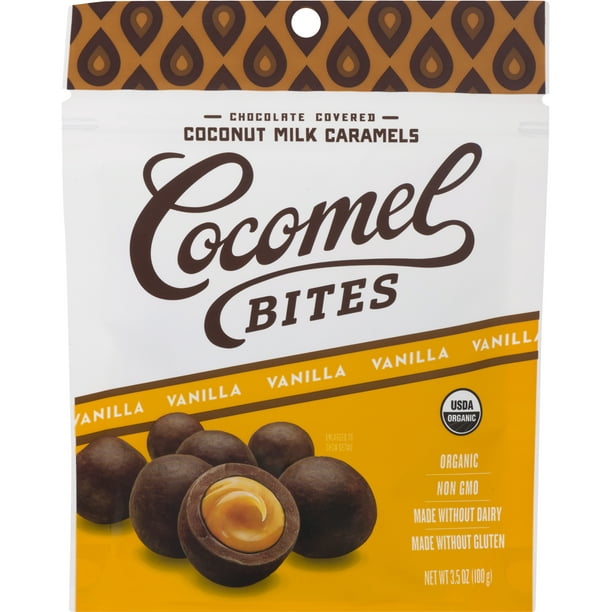 Bites Chocolate Covered Coconut Milk Caramels Vanilla