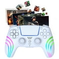 thumbnail image 1 of Controlador Consola Juegos Gamepads Remotos Portátil Compatible Con Dientes para PS4 Azul, 1 of 9