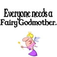 thumbnail image 3 of CafePress - Everyone Needs A Fairy Godmother Pajamas - Women's Short Sleeve Print T-Shirt and Pants Light Cotton Pajama Set, 3 of 7
