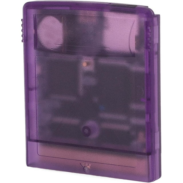 HUGFEGWE Flash Memory Card for Gameboy Color, 1000 in 1 Game Video Cartridge 8G Memory Card for Gameboy Advance SP with Storage Supports MBC1, MBC2, MBC3, MBC5 (Transparent) CA919-110031