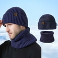 thumbnail image 2 of Hats for Women Winter Hat Winter Knitted Hat And Scarf Unisex Thermal Ear Warm Neck Warmer for Cold Weather Outdoor Activities, 2 of 4