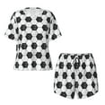 thumbnail image 4 of Xecao Soccer print Swimsuit for women, Summer-ready, sporty style.Quick-dry fabric. Many sizes & colors., 4 of 9