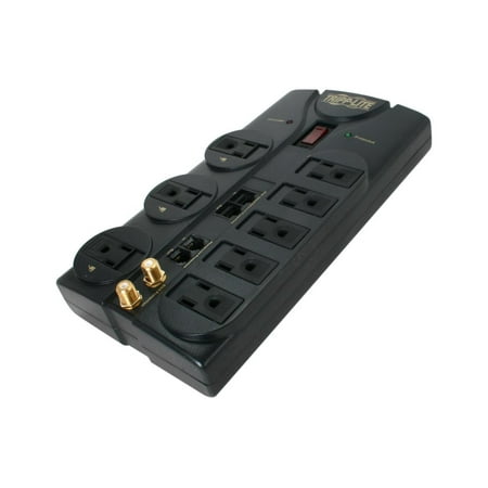 UPC: 0037332095329 | Protect It Surge Protector 8 Outlets 10 ft Cord 3240 Joules RJ45 Black