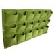 thumbnail image 5 of Bolsas para macetas colgantes, 18 bolsillos para colgar macetas verticales Bolsa para plantar montada en la pared para plantar bolsas de cultivo Jardinería interior al aire libre, 5 of 5