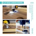 thumbnail image 4 of 10Pcs 1/8" Carbide Double Flute Spiral Upcut Shank End Mill Cnc Router Bits 17Mm, 4 of 6