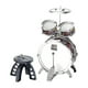 thumbnail image 3 of Batería de jazz para niños, juguete de desarrollo que incluye baquetas, platillos, palos, 3 en 1, 3 of 9