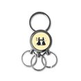 thumbnail image 1 of Competitive Equipment Martial Kendo Stainless Steel Metal Key Holder Chain Ring Keychain, 1 of 3