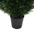 thumbnail image 4 of Vickerman 8' Artificial Potted Green Cedar Tree., 4 of 6
