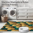 thumbnail image 5 of ODIKA 8'x10' Machine Washable Non-Slip Area Rug, Graphic Gold High Traffic Rug, Gold, 1006637, 5 of 7