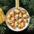 thumbnail image 3 of Stuffed Pasta Shells with Butternut Squash Bake Comfort Food Lovers Foodie Novelty Holiday Christmas Ornament Xmas Tree Gift (Flat Design Printed on Ceramic, NOT 3D), 3 of 3