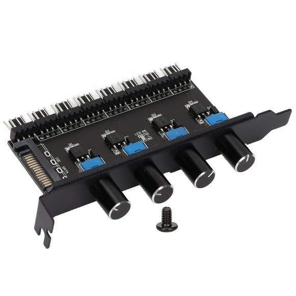 P Channel Fan Hub,PC Fan Hub PC Fan Hub PC Fan Controller Future-Proof Design
