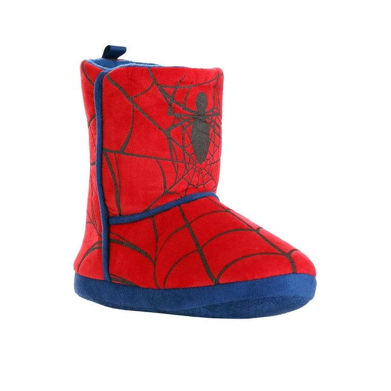 Spider Man Boot Adult Slippers Adult Unisex S M Blue Red Ground Up