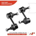 thumbnail image 5 of A-Premium 12Pcs Front Suspension Kit Upper Control Arm and Ball Joint Assembly Sway Bar Link Tie Rod End Rack and Pinion Bellow Compatible with Honda Accord 2003 2005-2007 Acura TSX 2004-2008 2.4L, 5 of 9
