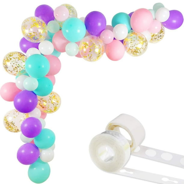 wallpapers Purple Blue And Green Balloons unicorn balloons arch garland kit 70 pack 12 inch 5 inch white light purple pink aqua blue mint green latex balloons gold confetti balloon strip